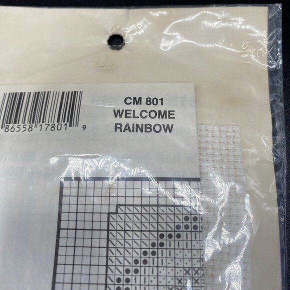 Dale Burdett Welcome Rainbow CM 801 Counted Cross Stitch New Sealed - Picture 7 of 9